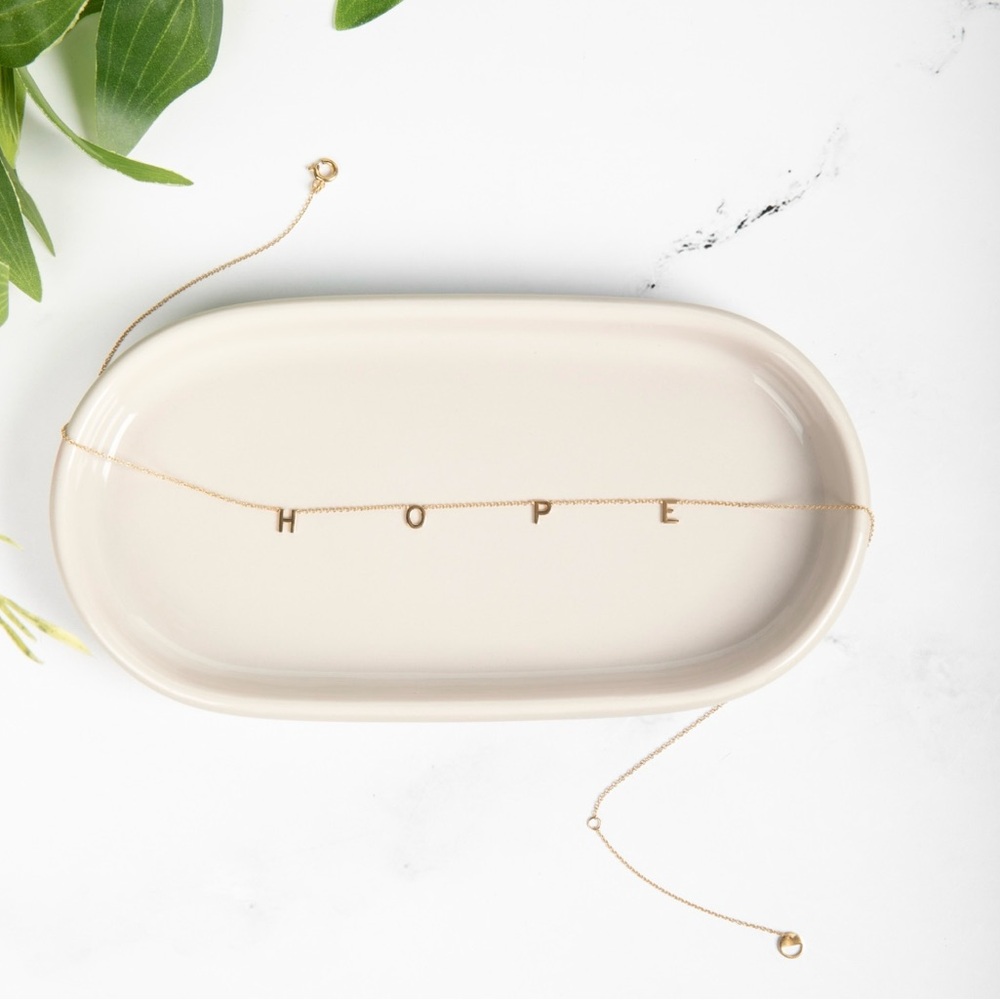 NWT BYCHARI “HOPE” Necklace